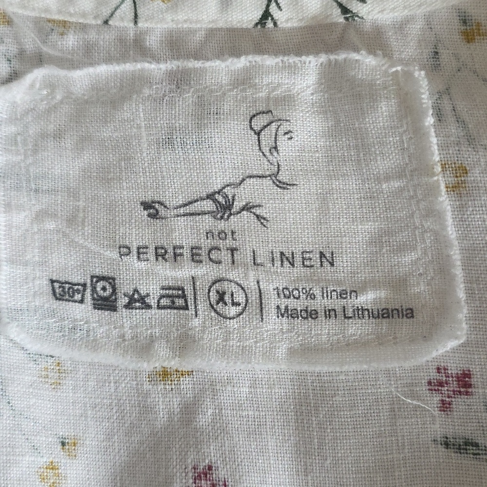 NOTperfectlinen ELMINA button-up linen shirt, Size XL - Picture 8 of 8